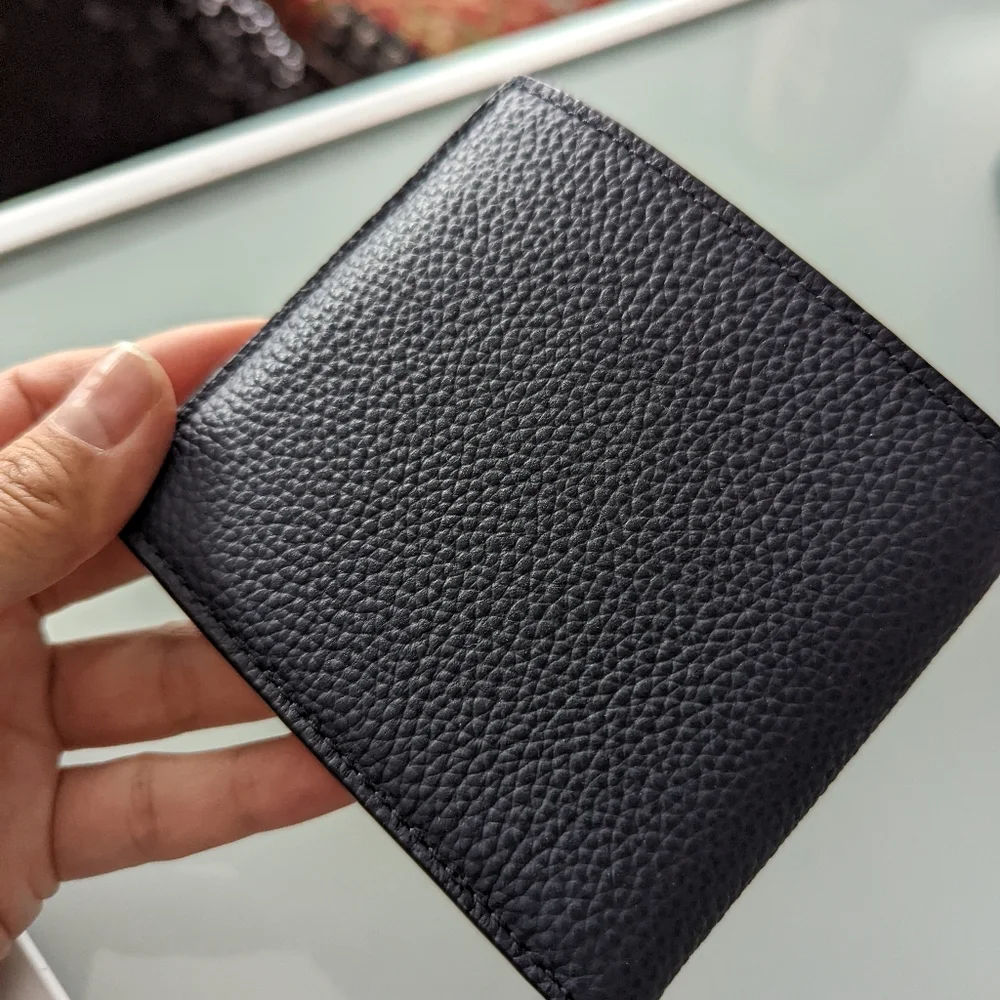 Navy coach wallet